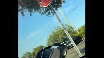 Just a girl trynna fix her sports bra in the gym parking lot