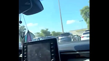 Just a girl trynna fix her sports bra in the gym parking lot