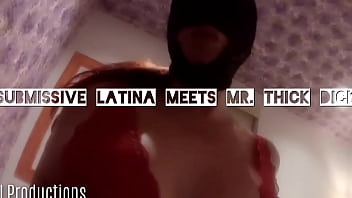 #pjproductions presents "submissive latina meets mr thick " starring #kathalinacolombiana