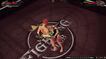 Alyssa Vs Aine Nf3d Female Mma Combat Ring thumbnail