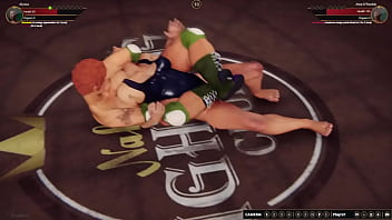 Alyssa vs aine nf3d female mma combat ring