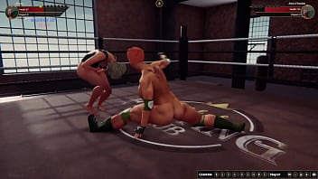 Alyssa vs aine nf3d female mma combat ring