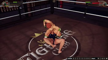 Alyssa vs aine nf3d female mma combat ring