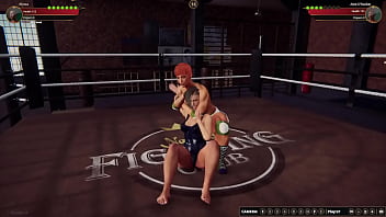 Alyssa vs aine nf3d female mma combat ring