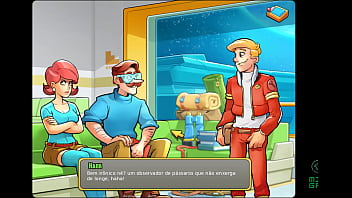 Jogo adulto space rescue ep 17 uma familia inteira esta na navi quero a mãe e as filhas
