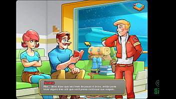 Jogo adulto space rescue ep 17 uma familia inteira esta na navi quero a mãe e as filhas
