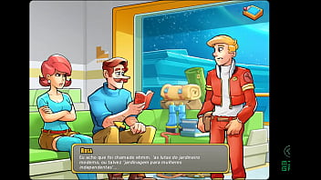Jogo adulto space rescue ep 17 uma familia inteira esta na navi quero a mãe e as filhas
