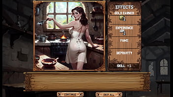 Manage girls in the dancing inn western cartoon hentai