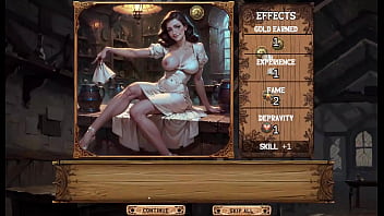 Manage girls in the dancing inn western cartoon hentai