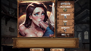 Manage girls in the dancing inn western cartoon hentai