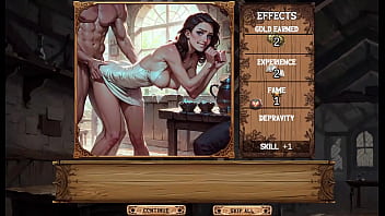 Manage girls in the dancing inn western cartoon hentai