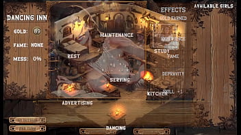 Manage girls in the dancing inn western cartoon hentai