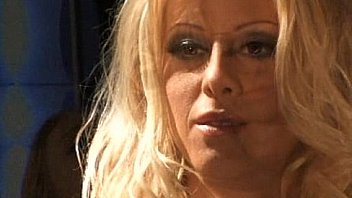 Hot blonde taking on a cock