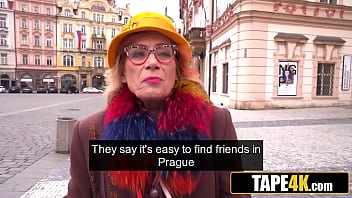 70yo czech gilf takes a hardcore ride to beat her sleepless nights