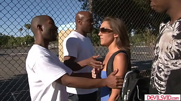 Teen demi hawks is practicing blowjob with her stepdads lets the guy lick and finger her pussy before she tries deepthroating his big cock