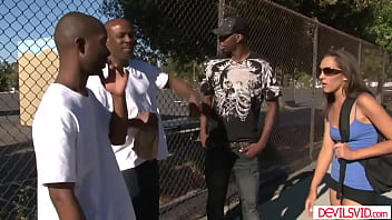 Teen demi hawks is practicing blowjob with her stepdads lets the guy lick and finger her pussy before she tries deepthroating his big cock