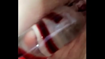 Hot solo girl teasing tits