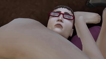 Fart slave teacher makes student fart slave