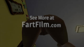 Fart slave teacher makes student fart slave