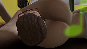 Fart slave teacher makes student fart slave