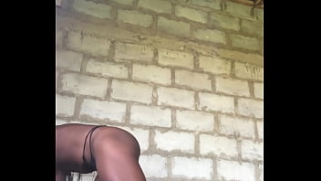 Crazybitch enjoyed showing her nakedness in gstring panties to strangers and later dress up