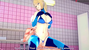 Samus aran bikini sex 2 metroid full & pov on sheer & fantasyking3