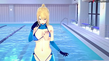 Samus aran bikini sex 2 metroid full & pov on sheer & fantasyking3