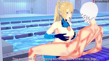 Samus aran bikini sex 2 metroid full & pov on sheer & fantasyking3