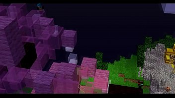 En maincra brincando por una mamada con zongz d linkinpark