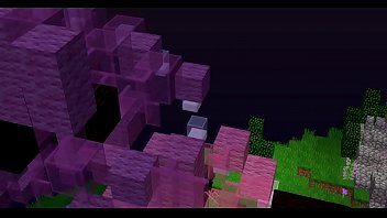 En maincra brincando por una mamada con zongz d linkinpark