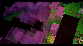 En maincra brincando por una mamada con zongz d linkinpark