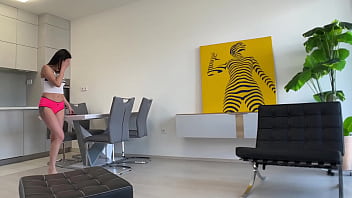 Hot petite russian girl fucks after being ignored by her sugar daddy