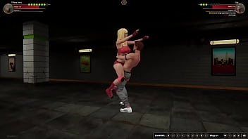 Tiffany vs gigi nf3d mma mixed combat breast battle