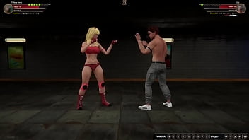 Tiffany vs gigi nf3d mma mixed combat breast battle