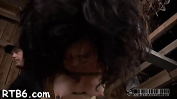 Harsh whipping for ravishing cutie