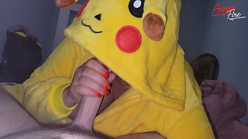 How to fill a pikachu pussy