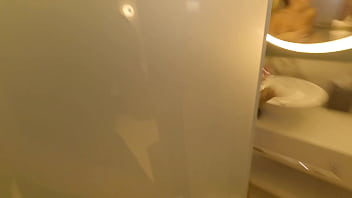 Blonde milf with huge boobs fucking creepy friend's husband