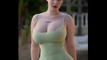 Sexy lady enjoying and having fun