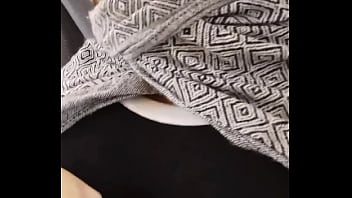 Coquine dans le train