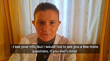 Young russian doctor gave me a blowjob at the appointment asmr pov