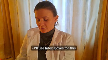 Young russian doctor gave me a blowjob at the appointment asmr pov
