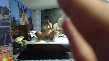 I was very tired but i let her dominated me in amazon position but her husband is calling her so i fuck her again