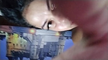 I was very tired but i let her dominated me in amazon position but her husband is calling her so i fuck her again