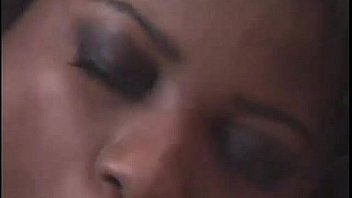 Stiff white rod slams a tight black pussy