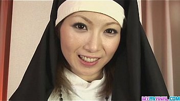 Unholy nun fucking rika sakurai gets it in the ass