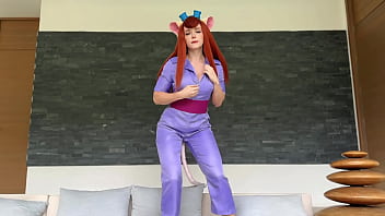 Gadget hackwrench from chip 'n dale deepthroats and hard fucks till cum in pussy
