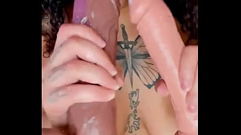 Interracial gangbang fantasy