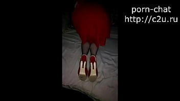 A Girl In A Chic Dress Shows Her Charms thumbnail