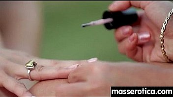 Sensual lesbian massage leads to orgasm 6