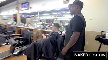 2 baddies in a barbershop a real life story of watching your girl get fucked